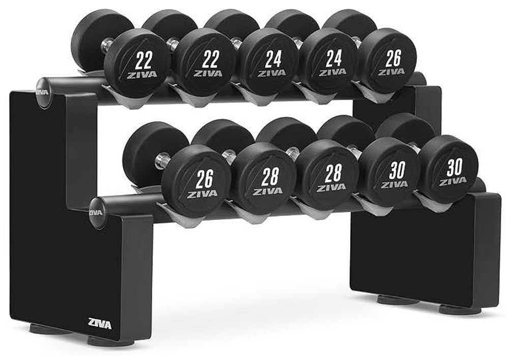 Bild von ZIVA EX HORIZONTAL DUMBBELL RACK FOR 5 PAIR 2.0 - 2025