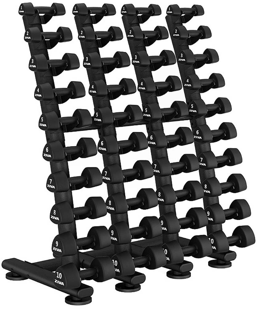 Bild von ZIVA ST 20-Pair 1-10 KG STUDIO DUMBBELL RACK - 2025