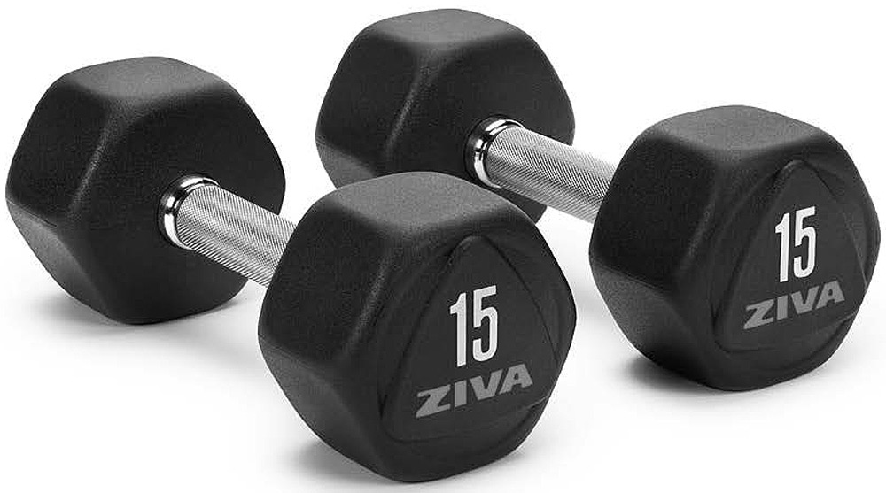 Bild von ZIVA PERFORMANCE RPU HEXAGON DUMBBELL - 2025