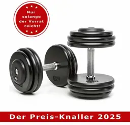 Zeige Details für Kompakthantelpaare, guss, 2,0 kg-Abstufung, abgedrehte Scheiben Bild von Kompakthantelpaare, guss, 2,0 kg-Abstufung, abgedrehte Scheiben